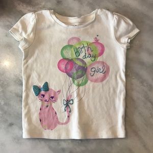 Gap birthday girl shirt